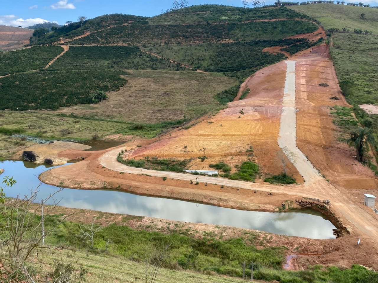 Vista geral dos lotes